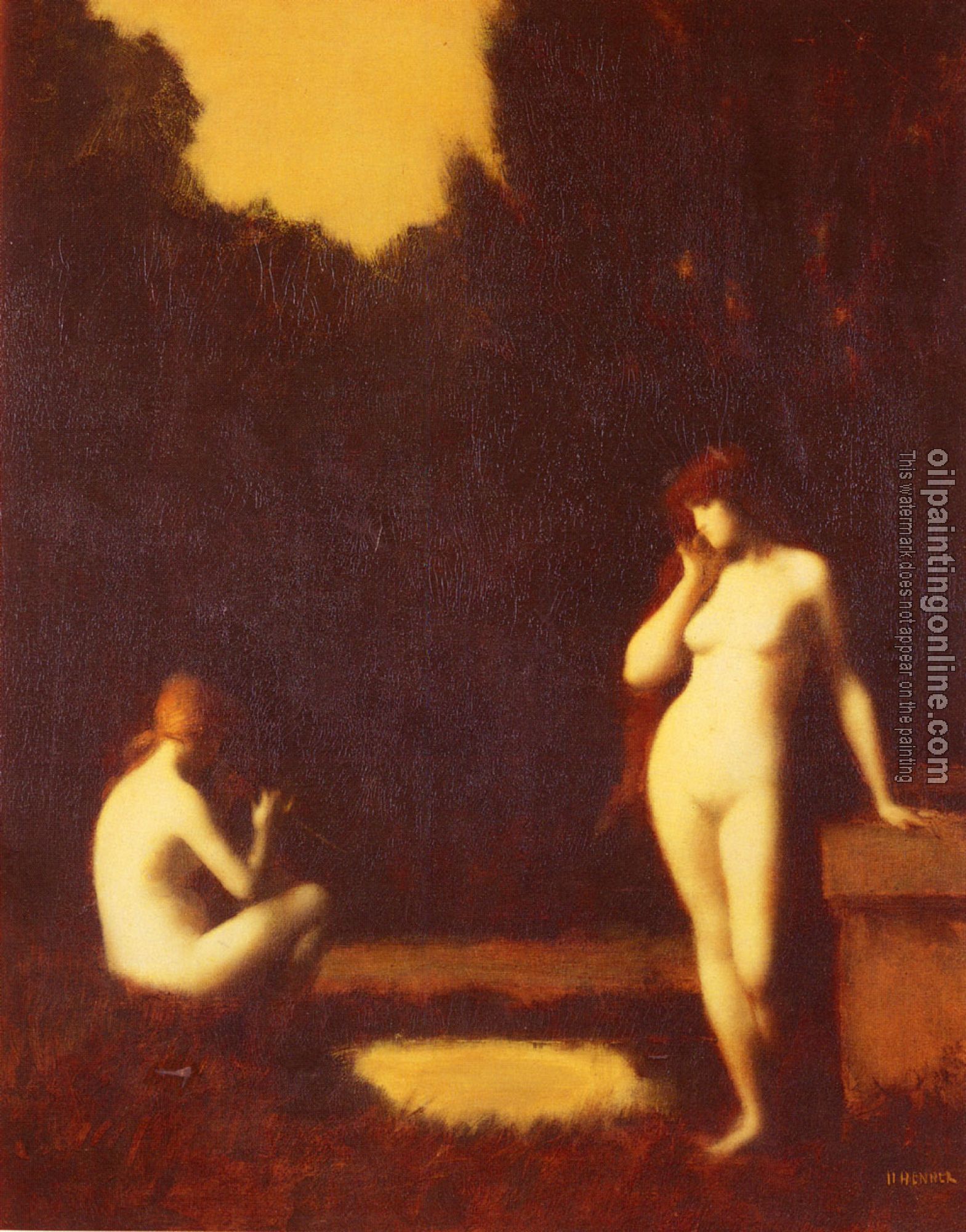 Jean-Jacques Henner - Idyll